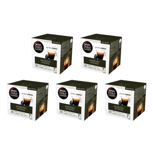 Kapsułki NESCAFE Espresso Intenso do ekspresu Nescafe Dolce Gusto (80 szt.)