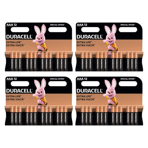 Baterie AAA LR3 DURACELL Basic (48 szt.)