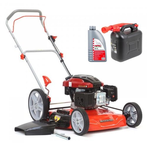 Kosiarka spalinowa HORTMASZ HKS 450 L Loncin LC1P70FC + Kanister KRYSIAK OL KAN05 5 L + Olej do kosiarki NAC SAE 30 1L