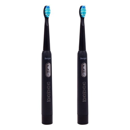 Szczoteczka soniczna BERGER TB Light Czarny (2 sztuki)