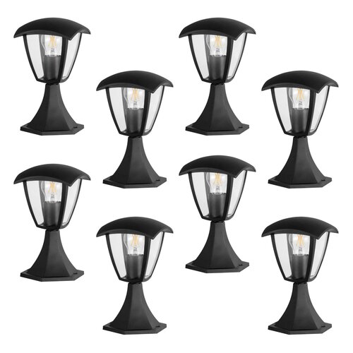 Lampa ogrodowa GOLDLUX Igma 311894 Czarny 8 szt.