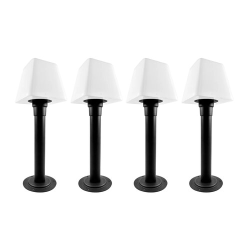 Lampa ogrodowa GOLDLUX Giza 312273 Czarny 4 szt.