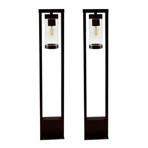 Lampa ogrodowa GOLDLUX Spectra Czarny 50 cm 2 szt.