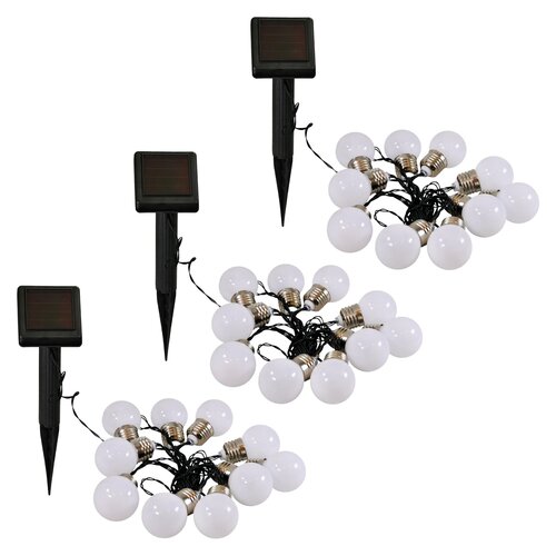 Girlanda solarna GOLDLUX Milki 309280 3 szt.