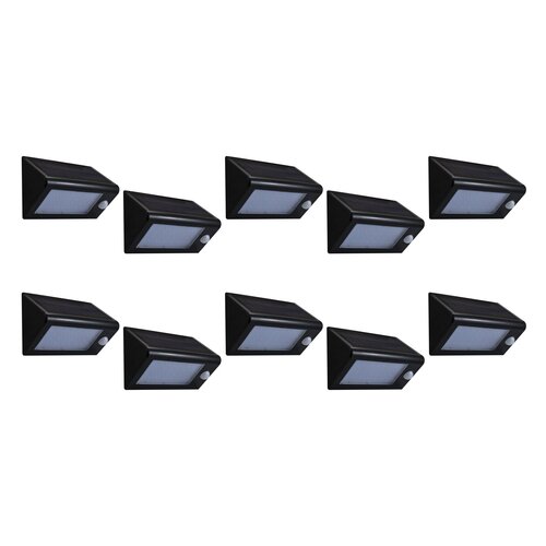 Naświetlacz solarny GOLDLUX LED BOX z czujnikiem PIR zmierzchowo-ruchowym 10 szt.