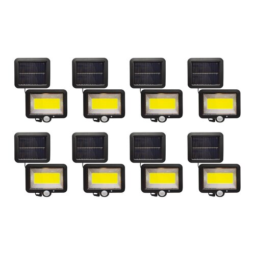 Naświetlacz solarny GOLDLUX LED Duo z czujnikiem PIR zmierzchowo-ruchowym 8 szt.