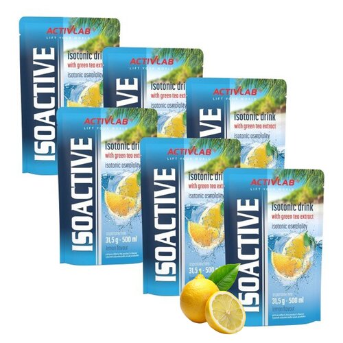 Izotonik ACTIVLAB Isoactive Cytryna (6 x 31.5 g)