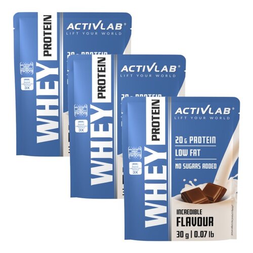Odżywka białkowa ACTIVLAB Whey Protein WPC 85 Czekoladowy (3 x 30 g)