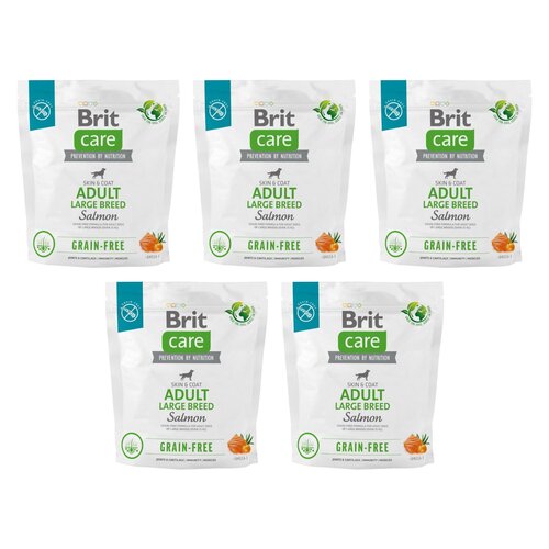 Karma dla psa BRIT CARE Adult Large Breed Łosoś 5 x 1 kg