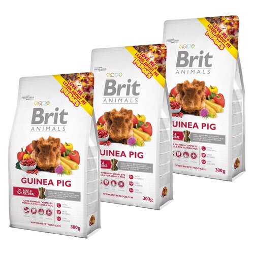 Karma dla gryzoni BRIT Animals Complete Guinea 3 x 300 g
