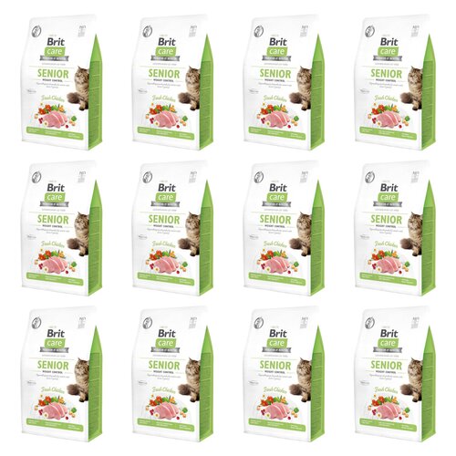 Karma dla kota BRIT CARE Grain-Free Weight Control Kurczak 12 x 400 g