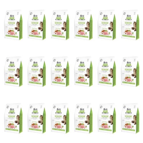 Karma dla kota BRIT CARE Senior Weight Control Świeży Kurczak 18 x 400 g