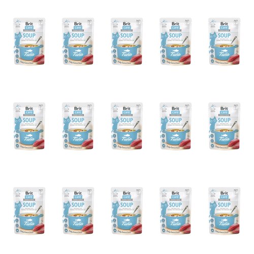 Karma dla kota BRIT CARE Soup z tuńczykiem 15 x 75 g