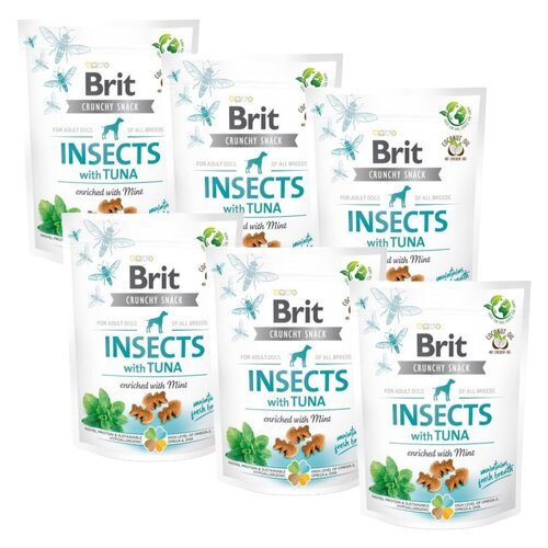 Przysmak dla psa BRIT CARE Insect & Tuna 6 x 200 g