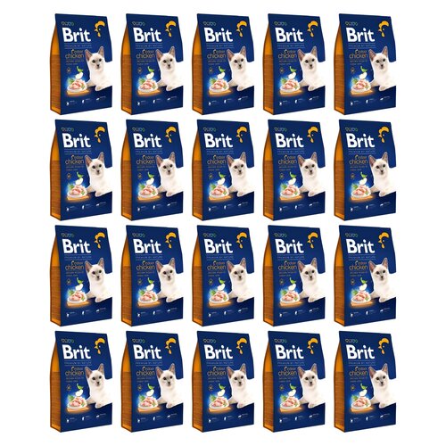 Karma dla kota BRIT Premium By Nature Indoor Kurczak 20 x 300 g