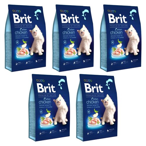 Karma dla kota BRIT Premium By Nature Junior Kurczak 5 x 300 g