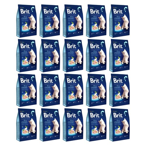 Karma dla kota BRIT Premium By Nature Junior Kurczak 20 x 300 g
