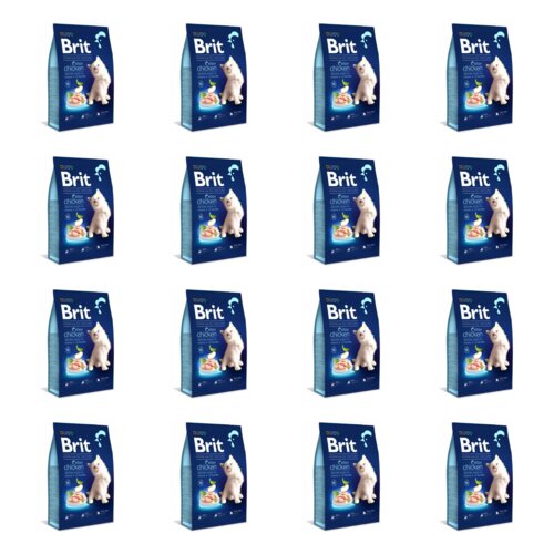 Karma dla kota BRIT Premium By Nature Junior Kurczak 16 x 1.5 kg