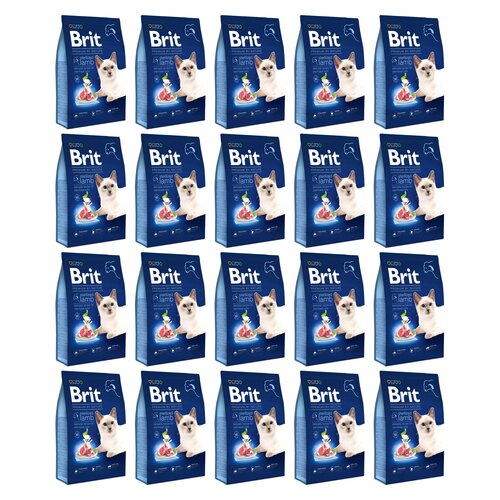Karma dla kota BRIT Premium By Nature Sterilized Jagnięcina 20 x 300 g