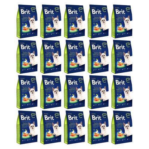 Karma dla kota BRIT Premium By Nature Sterilized Łosoś 20 x 300 g