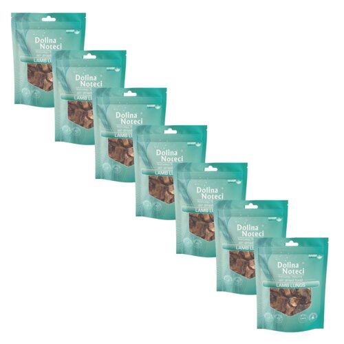 Przysmak dla psa DOLINA NOTECI Natural Treats Płuca jagnięce 7 x 100 g