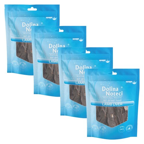 Przysmak dla psa DOLINA NOTECI Natural Treats Wątroba jagnięca 4 x 150 g