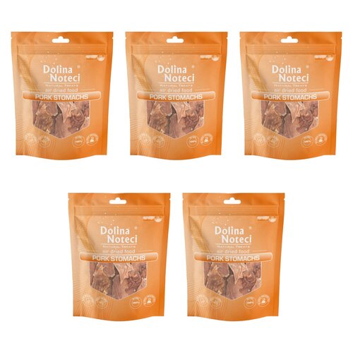 Przysmak dla psa DOLINA NOTECI Natural Treats Żołądki wieprzowe 5 x 100 g