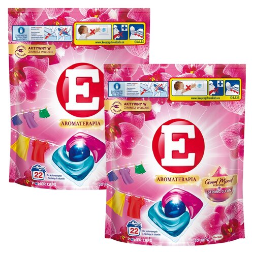 Kapsułki do prania E Power Caps Aromaterapia Orchidea - 44 szt.