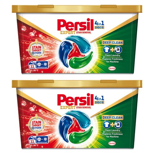 Kapsułki do prania PERSIL Discs Expert 4 in 1 Stain - 22 szt.