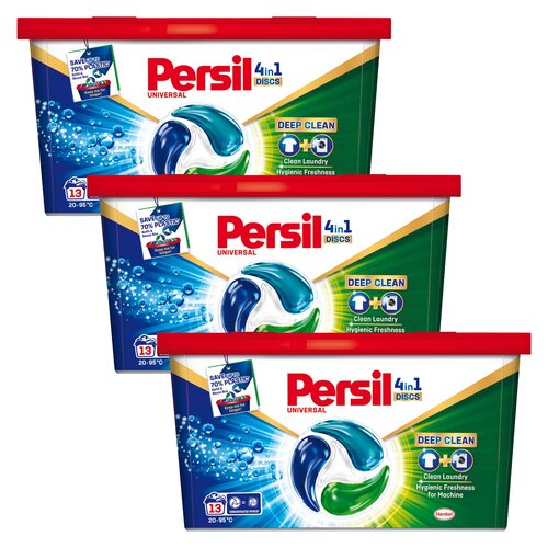 Kapsułki do prania PERSIL Discs 4 in 1 Universal 39 szt.