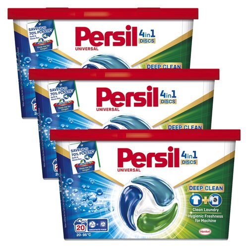 Kapsułki do prania PERSIL Universal Discs 4 in 1 60szt.