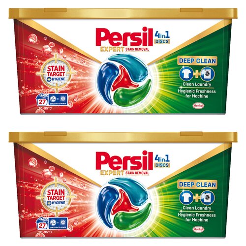 Kapsułki do prania PERSIL Discs Expert 4 in 1 Stain - 54 szt.