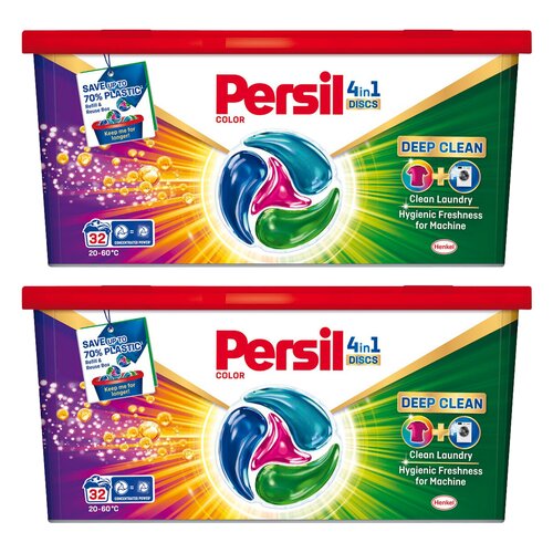 Kapsułki do prania PERSIL Discs 4 in 1 Color - 64 szt.