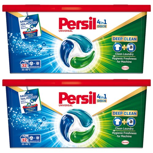 Kapsułki do prania PERSIL Discs 4 in 1 Universal - 64 szt.