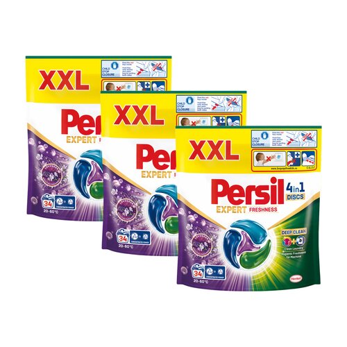 Kapsułki do prania PERSIL Discs Expert 4 in 1 Lavender - 102 szt.