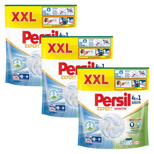 Kapsułki do prania PERSIL Discs 4 in 1 Expert Sensitive 102 szt.