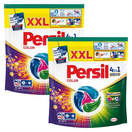 Kapsułki do prania PERSIL Discs 4 in 1 Color - 80 szt.
