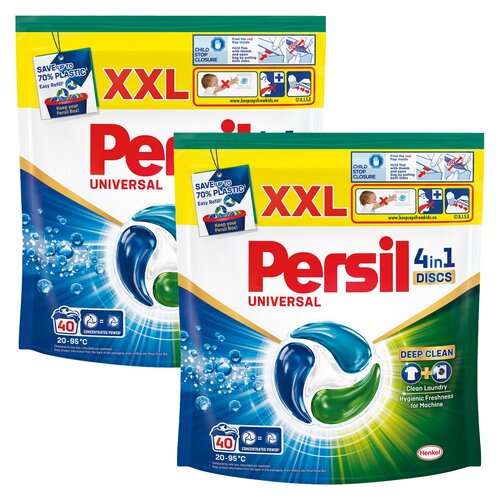 Kapsułki do prania PERSIL Discs 4 in 1 Universal - 80 szt.