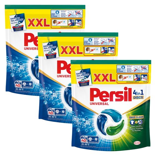 Kapsułki do prania PERSIL Discs 4 in 1 Universal 120 szt.