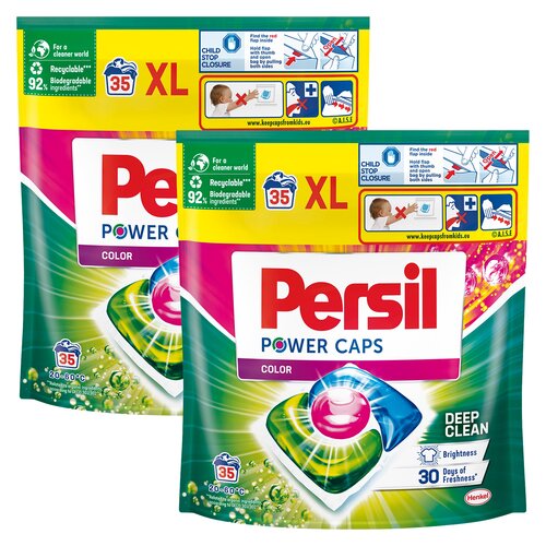 Kapsułki do prania PERSIL Power Caps Color - 70 szt.