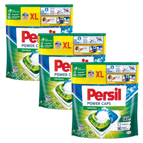 Kapsułki do prania PERSIL Power Caps Universal 105 szt.