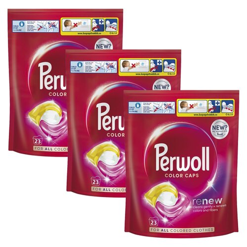 Kapsułki do prania PERWOLL Renew Color - 69 szt.