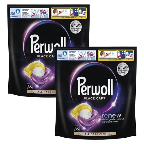 Kapsułki do prania PERWOLL Renew Black - 70 szt.