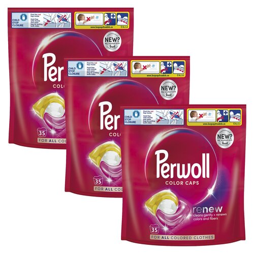 Kapsułki do prania PERWOLL Renew Color - 105 szt.