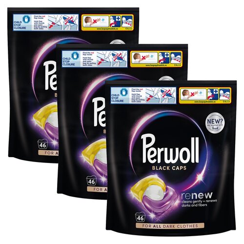 Kapsułki do prania PERWOLL Renew Black 138 szt.