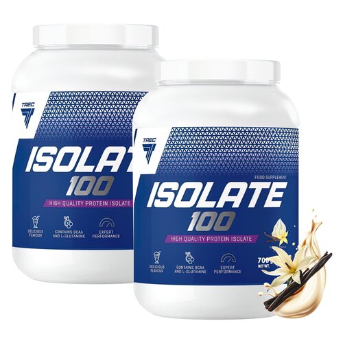 Odżywka białkowa TREC NUTRITION Isolate 100 Śmietankowo-waniliowy (2 x 700 g)