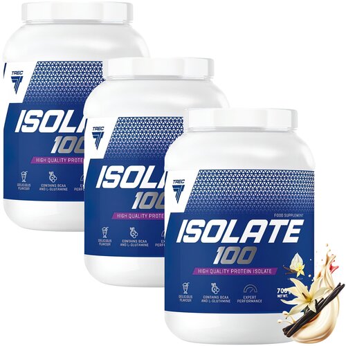 Odżywka białkowa TREC NUTRITION Isolate 100 Śmietankowo-waniliowy 3 x 700 g