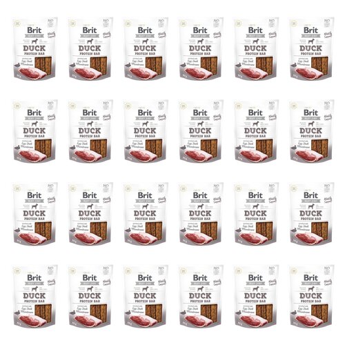 Przysmak dla psa BRIT Jerky Duck Protein Bar 24 x 80 g