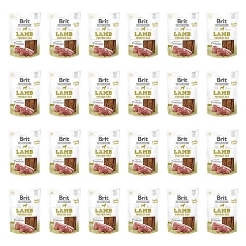 Przysmak dla psa BRIT Jerky Lamb Protein Bar 24 x 80 g