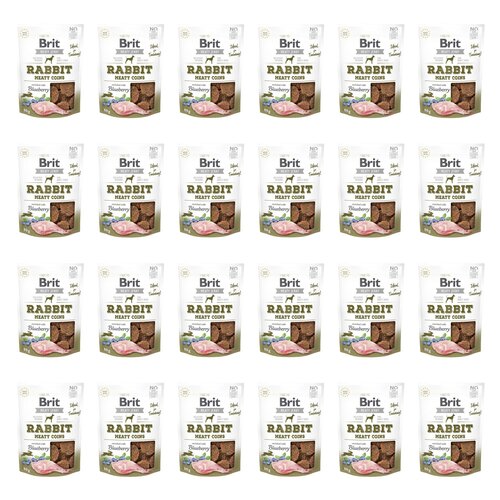Przysmak dla psa BRIT Jerky Rabbit Meaty Coins Królik 24 x 80 g